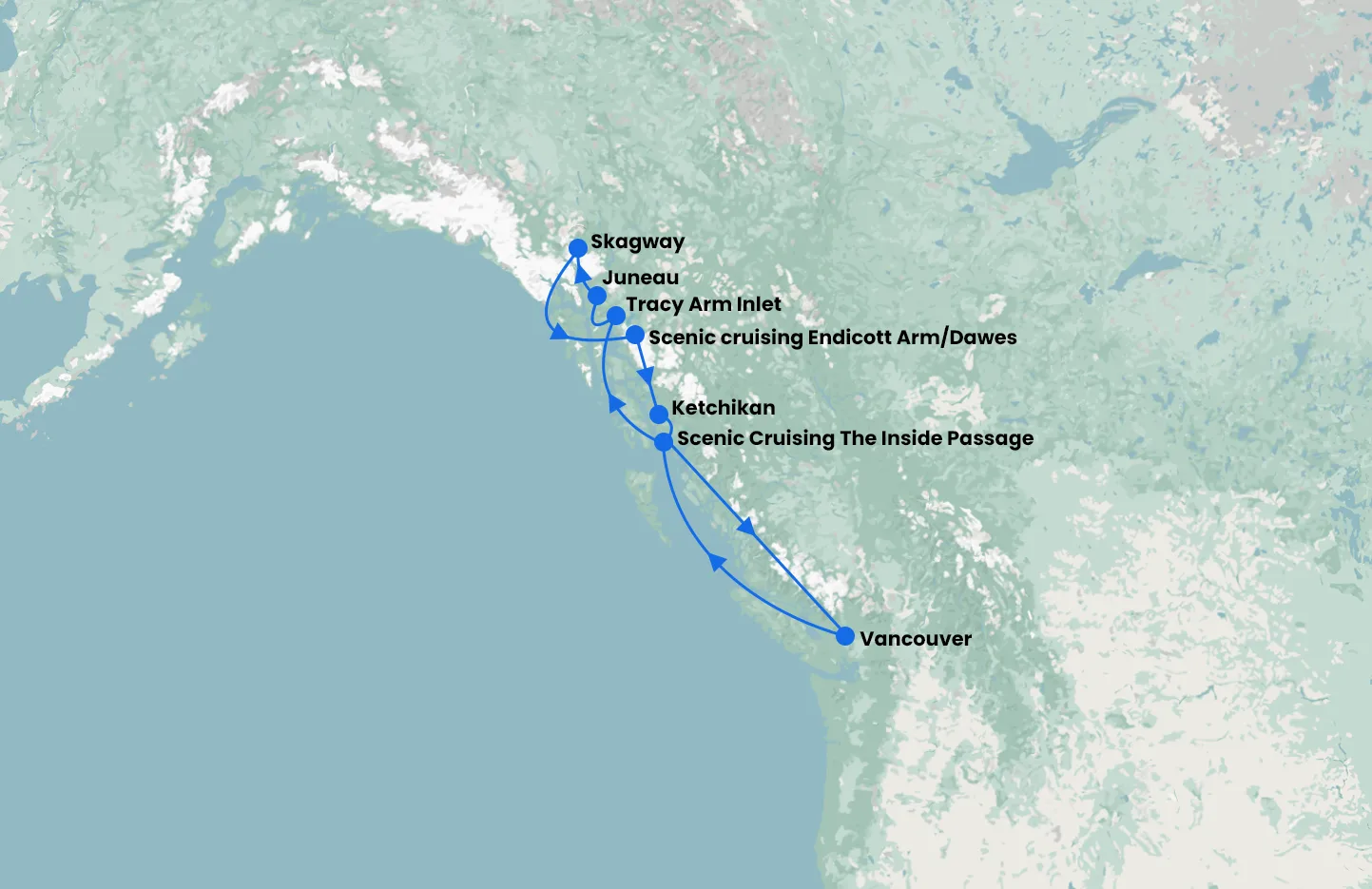 Koningsdam Alaska Explorer : Vancouver to Wilderness